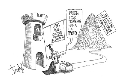 Espere y póngase al final de la fila.