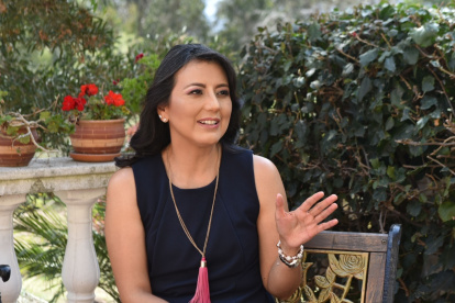 Silvana Vallejo, directora general del Sercop.