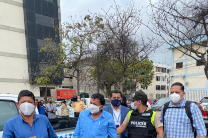 Captura. La detención de los presuntos funcionarios fue la tarde del martes 19 de enero.