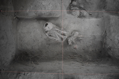 Numerosas piezas del periodo del Desarrollo Regional fueron hallados en el sector.