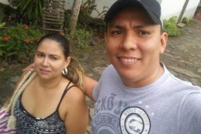 Luis Aguilar y su esposa Leslie Pino, llevaban 8 años de unión.