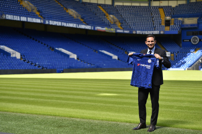 Frank Lampard empezó su aventura como entrenador en el Chelsea el 4 de julio de 2019