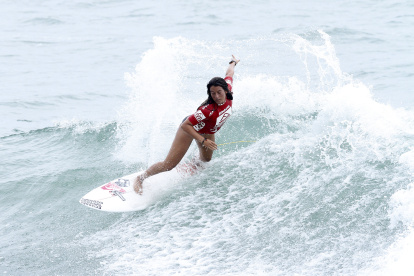 Dominic Barona en una de sus últimas participaciones internacionales el año pasado.