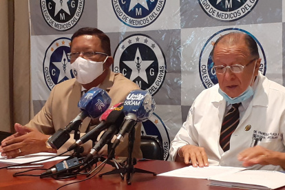 Intervención. El gremio durante el pronuniciamiento.