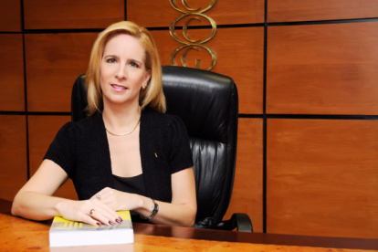 La empresaria María Gloria Alarcón en una pasada entrevista con EXPRESO.