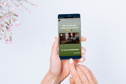 La última historia de Instagram, Efraín la subió en la tarde del 26 de enero.