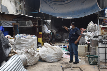 El operativo tuvo lugar en el centro de Guayaquil.