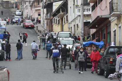 El Centro Histórico de Quito aglutina concentraciones de ciudadanos.