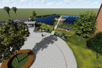 La planta solar está ubicada en el campus de Ecotec de Samborondón.