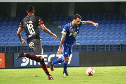 Emelec y Técnico Universitario empataron en la Explosión Azul 2021.