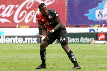 Renato Ibarra, jugador ecuatoriano del Atlas, estuvo en empate frente a Pumas.