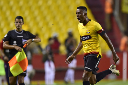 Fidel Martínez se convirtió en el goleador de la Copa Libertadores gracias a los ocho tantos marcados con Barcelona.