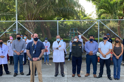 Anuncio. Autoridades municipales dieron a conocer el informe epidemiológico este lunes 1 de febrero.