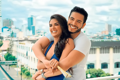 Los artistas ya son marido y mujer.