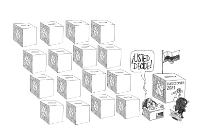 A reflexionar mucho su voto.