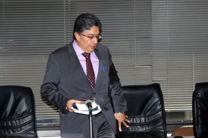 Aspirante. Marco Rodríguez es uno de los cuatro precandidatos a ocupar la Presidencia de la Corte Nacional.