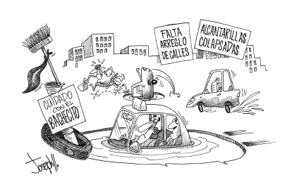 La ciudad necesita mantenimiento...