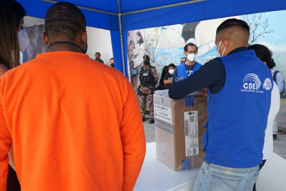 En el Centro de Detención Provisional de El Inca se prevé la votación de más de 400 personas.