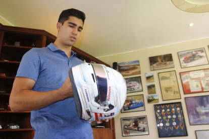 Juan Manuel Correa demostró que es un luchador y tras superar las fuertes lesiones del accidente de hace casi año y medio está listo para volver a las pistas.