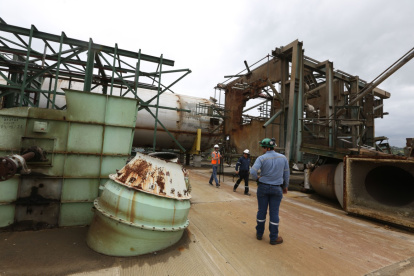 Los desechos de la Refinería no fueron bien administrados.