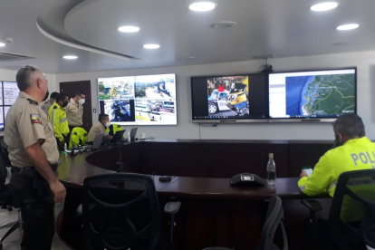 Las cámaras de videovigilancia del 911 y 10 drones ubicados en Guayas y Pichincha sirven para la vigilancia.