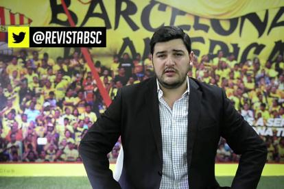 Aquiles Álvarez, vicepresidente deportivo de Barcelona.