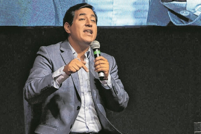 Andrés Arauz se reunió con inversionistas el pasado viernes 5 de febrero de 2021.