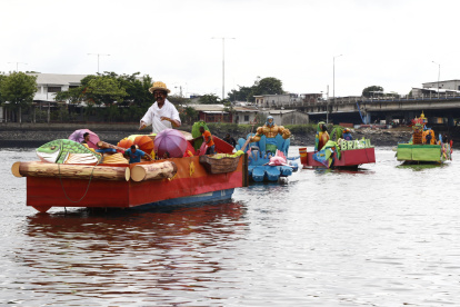 Antecedente. En febrero pasado se realizó el tradicional desfile náutico.