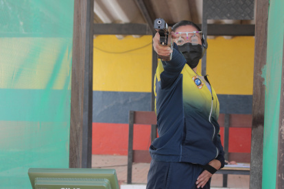 Diana afronta cada jornada con la motivación de saber que pronto estará en Los Juegos Olímpicos.