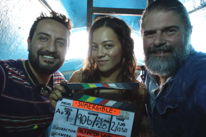 Diego León, Catalina Rodríguez y Sebastián Cordero.