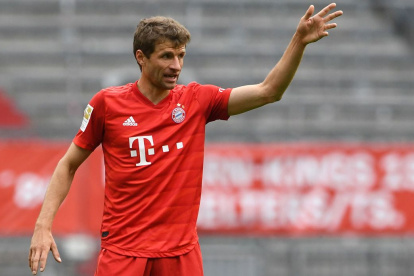 Thomas Müller es la última baja confirmada del Bayern.