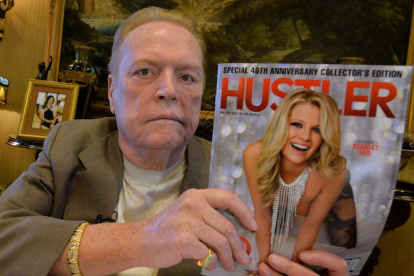 Larry Flynt ideó una publicación más atrevida que compitiera con Playboy.