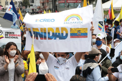 Interés en el diálogo de CREO y Pachakutik.