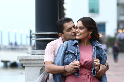 La pareja tiene un año de casados.