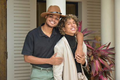 Hansel y Guillermo llevan cerca de tres años juntos y esperan algún día formar una familia.