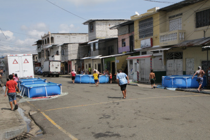 En algunas zonas se registró irrespeto a las medidas establecidas por las autoridades.