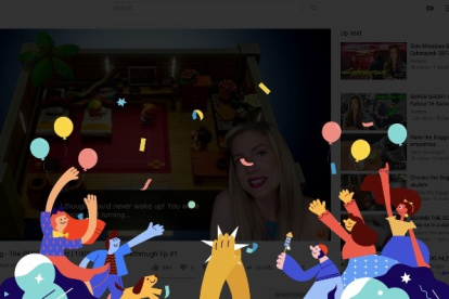 Aplausos para apoyar a los creadores.