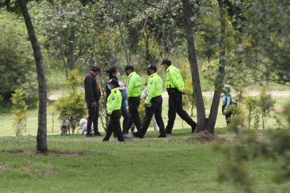 Cuatro días después del incidente, se reforzó el contingente de policías y agentes municipales dentro del parque metropolitano Guanguiltagua.