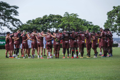 Barcelona quedó listo para su primer partido de la LigaPro.