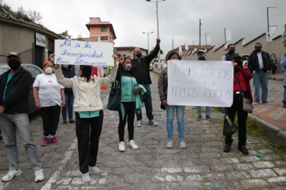 Los habitantes del Centro Histórico realizaron un plantón.