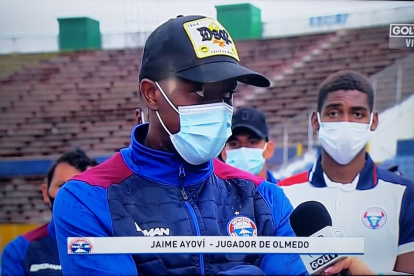 Jaime Ayoví analizará su futuro después de que no fue habilitado por LigaPro para el inicio de la temporada