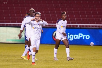 El volante ofensivo, Adolfo Muñoz, anotó el primer gol de la temporada oficial 2021 de LigaPro.