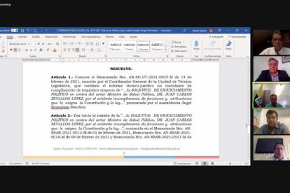 El CAL sesionó la tarde de ayer, 20 de febrero de 2021, para conocer los pedidos de juicios políticos.