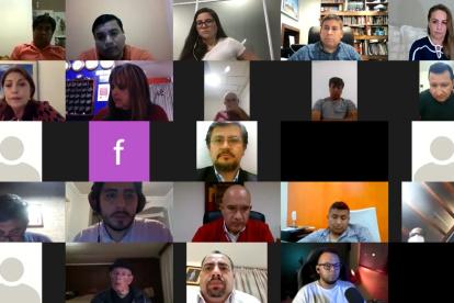 El Consejo Ejecutivo del partido se instaló de manera virtual.