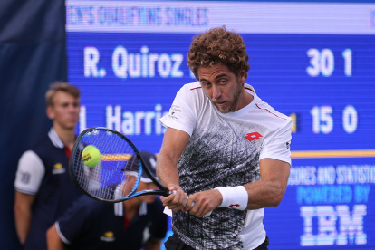 El también integrante del equipo Copa Davis de Ecuador fue eliminado en la qualy, pero avanzó por un "lucky loser".