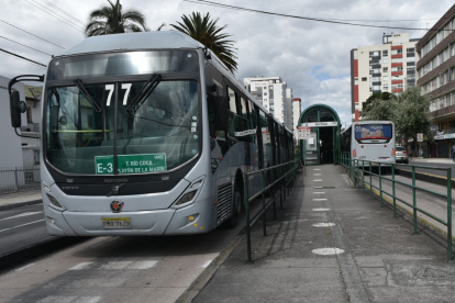 Las unidades de la Ecovía cuentan con GPS.