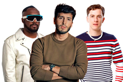 Will.I. Am, Sebastián Yatra y Guaynaa