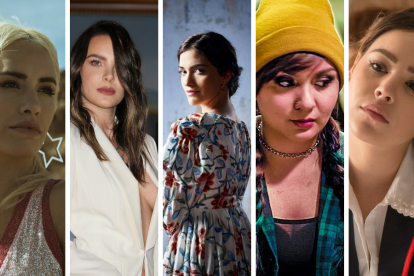 Lali, Belinda, Shany, Nataly y Danna Paola.