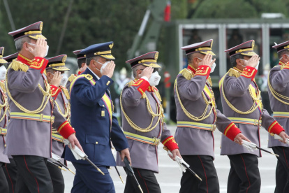 Ceremonia militar.