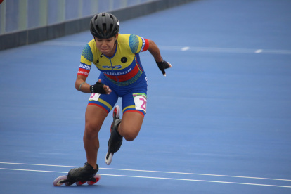 María Loreto Arias, lojana de 19 años, obtuvo 3 bronces en Colombia. Tiene una participación en Juegos Olímpicos de la Juventud.
